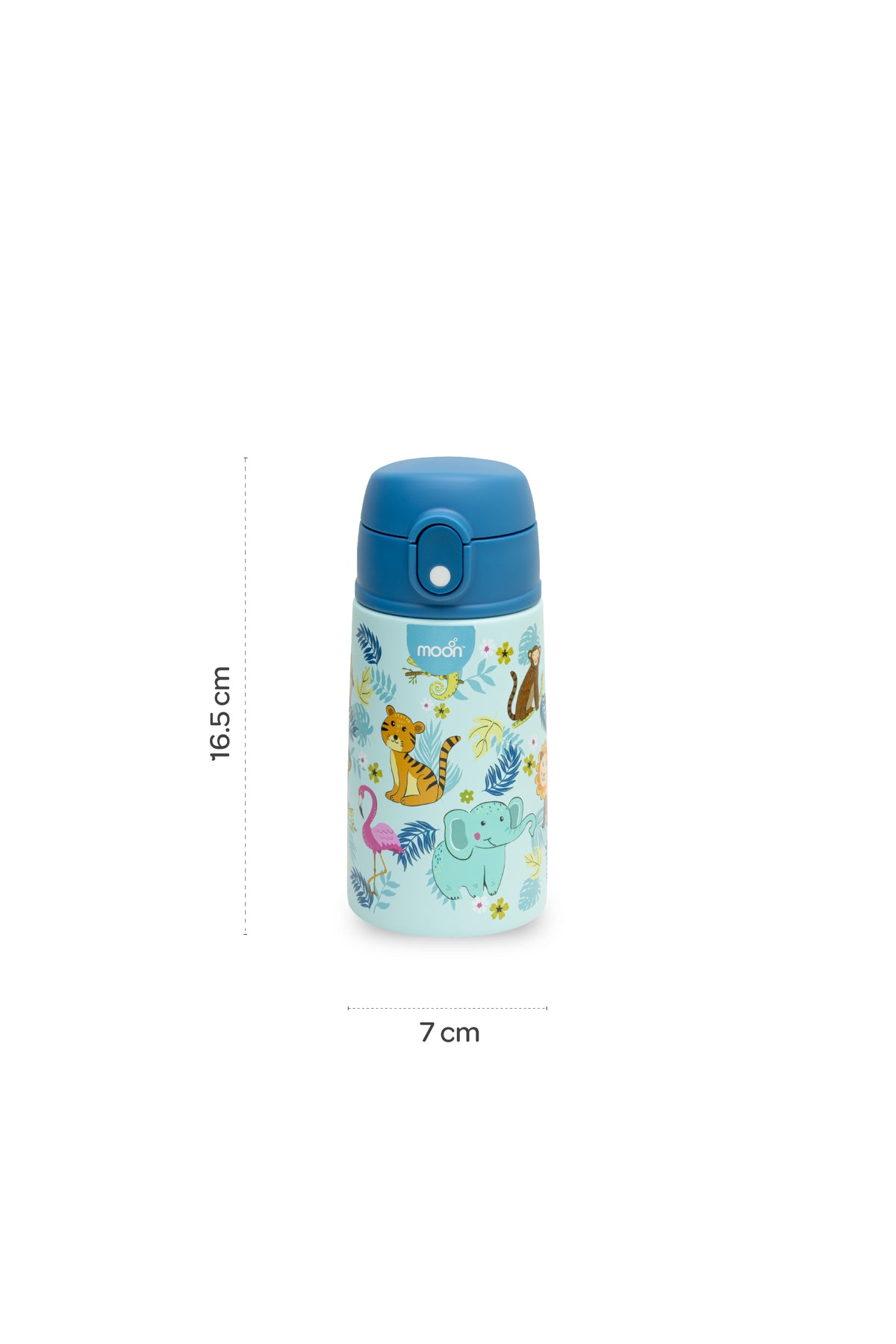 MOON Kids Insulated Water Bottle – BPA Free,Leak Proof Sipper for Toddlers – Eco-Friendly – Stays Cold or Warm for Hours  -Animal