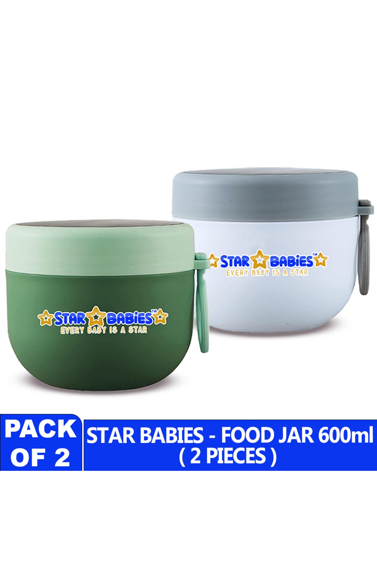 Star Babies- food/suop jar set combo