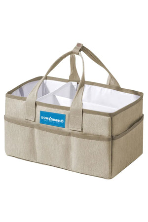 Star Babies Diaper Caddy Organizer New - Khaki