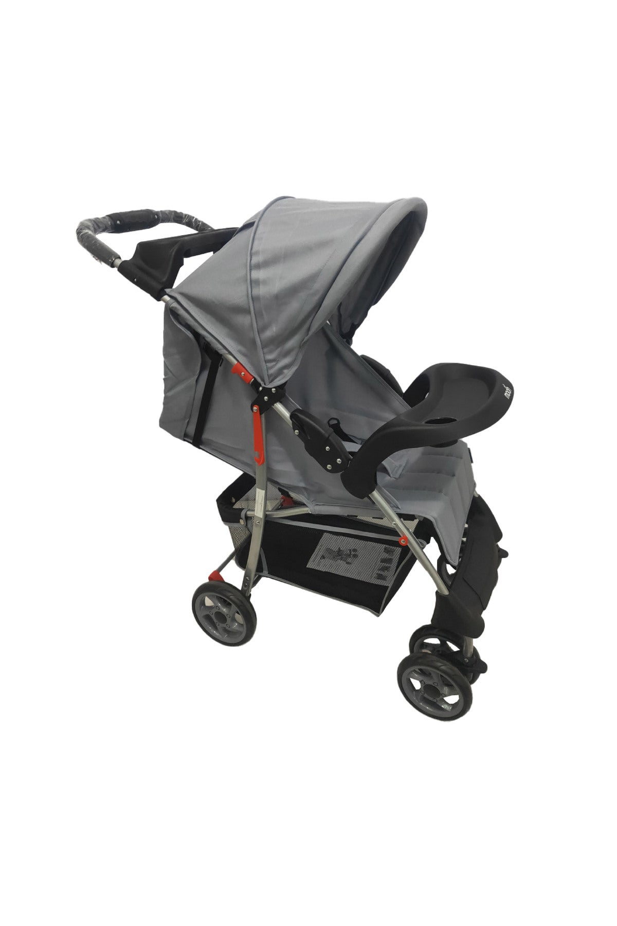 MOON Bezik - One Fold Stroller,Mid Grey