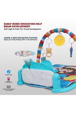 Star Babies - Double-Sided Pedal Piano Activity Playmat - Multicolor
