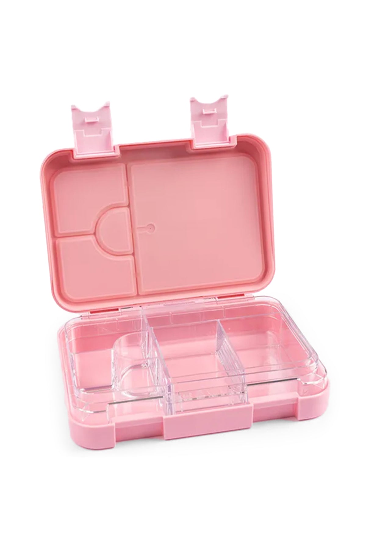 Cocobee Kids Bento Lunch Box – 6 Compartments, Leakproof, Bpa Free, Microwave Safe – Pink