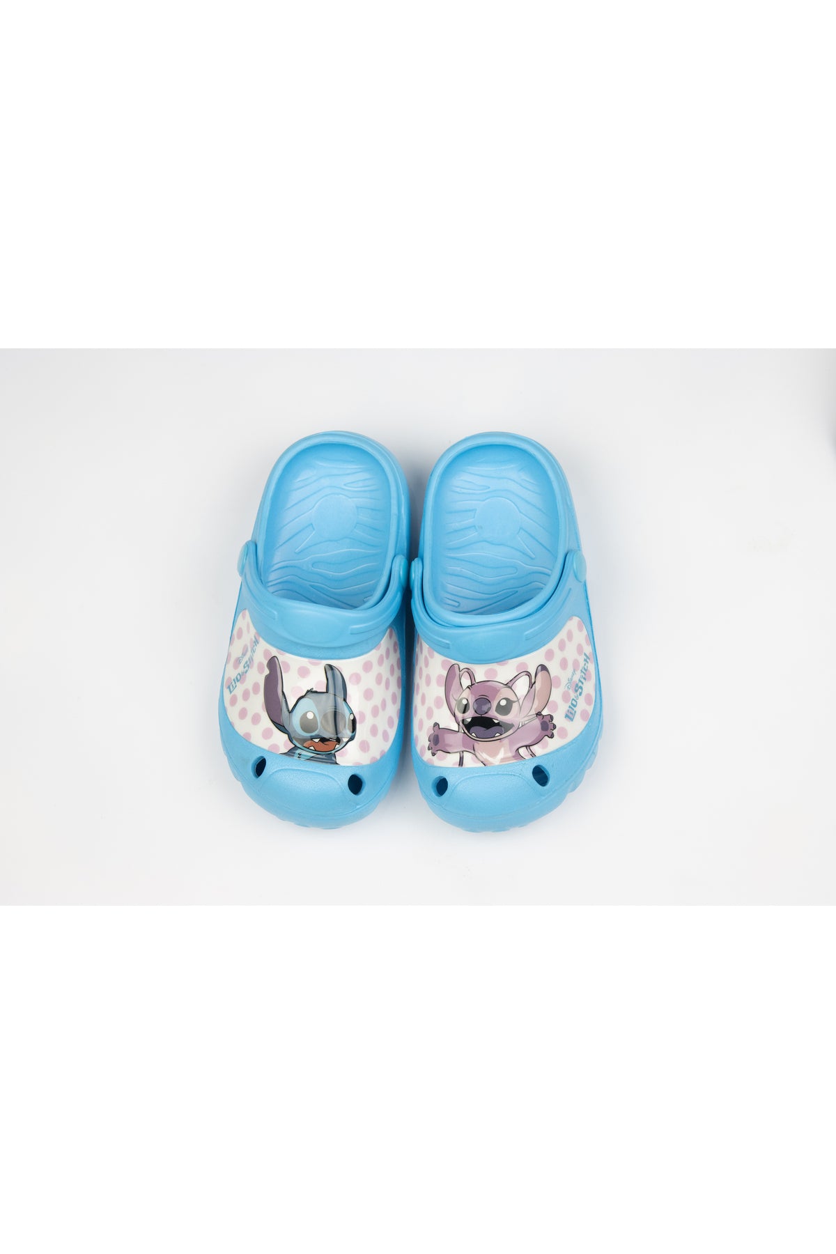 Lilo & Stitch Kids Clogs With Fun Character Design- Lightweight & Comfortable Slip-On Sandals – Blue