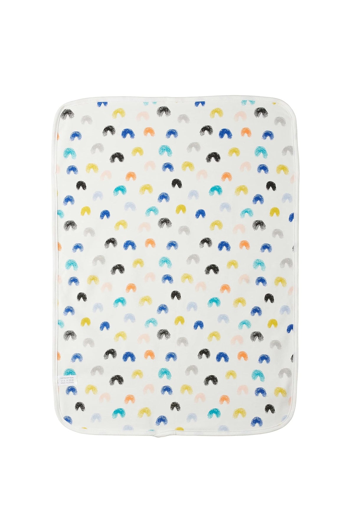 Star Babies - Microfiber Hooded Towel w/ Reusable Changing Mat - White