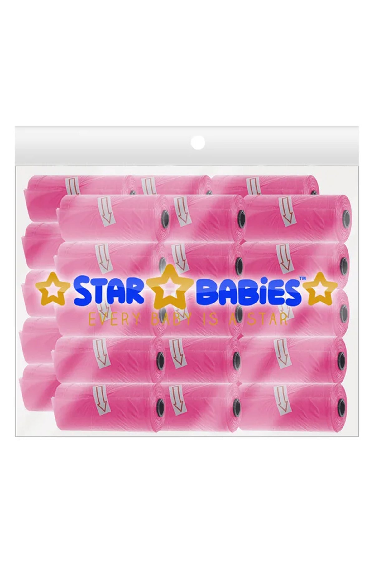 Star Babies - Scented Bag Pack of 30/450 Bags - Pink