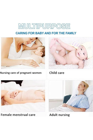 Star Babies - Disposable Changing Mat - Pack of 40 - White