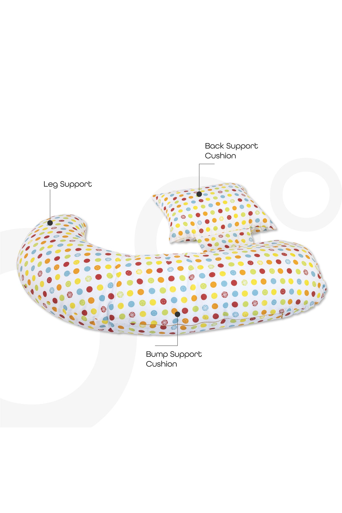 MOON  Multi-Position Pregnancy Pillow DOT