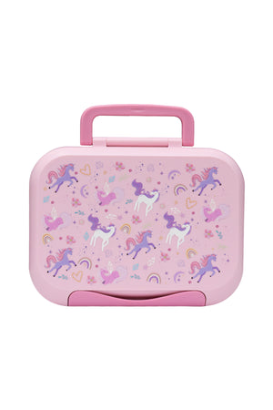 MOON Bentoza Kids Lunch Box –  Leak-Proof Compartments,Microwave Safe,for Toddlers Ages 3–6 -Unicorn