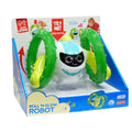 Little Learners Roll 'n Glow Robot - Motorized Rolling Baby Toy