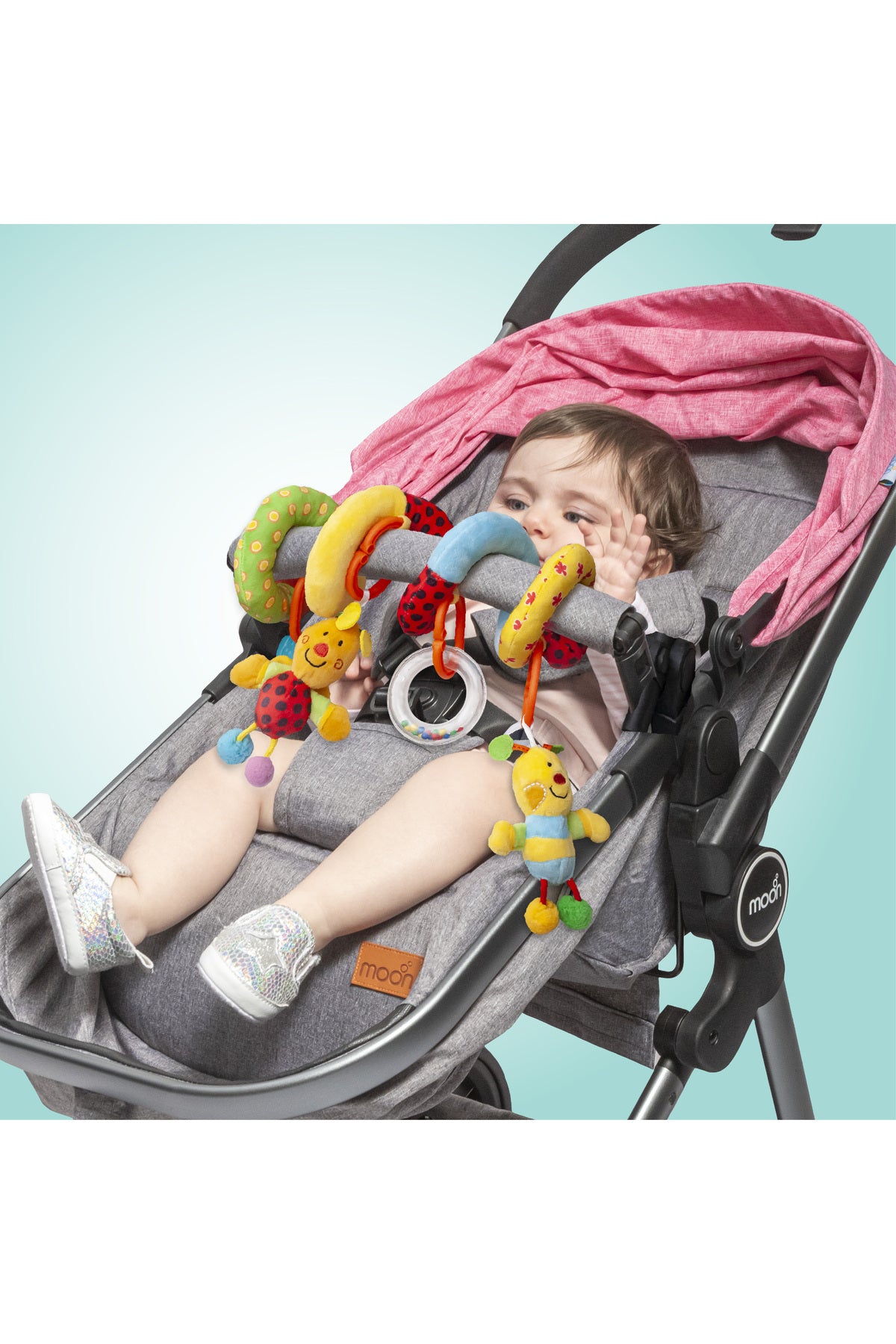 MOON Spiral Activity Toy - Bee