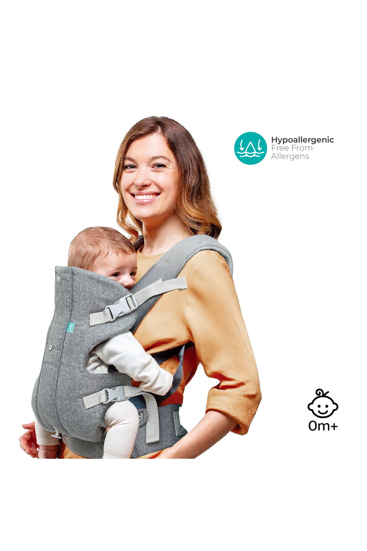 MOON KaryGo 4 in 1- baby Carrier-Grey