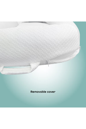 MOON  Organic Baby Nest fabric - White,Organic fabric, Baby Nest