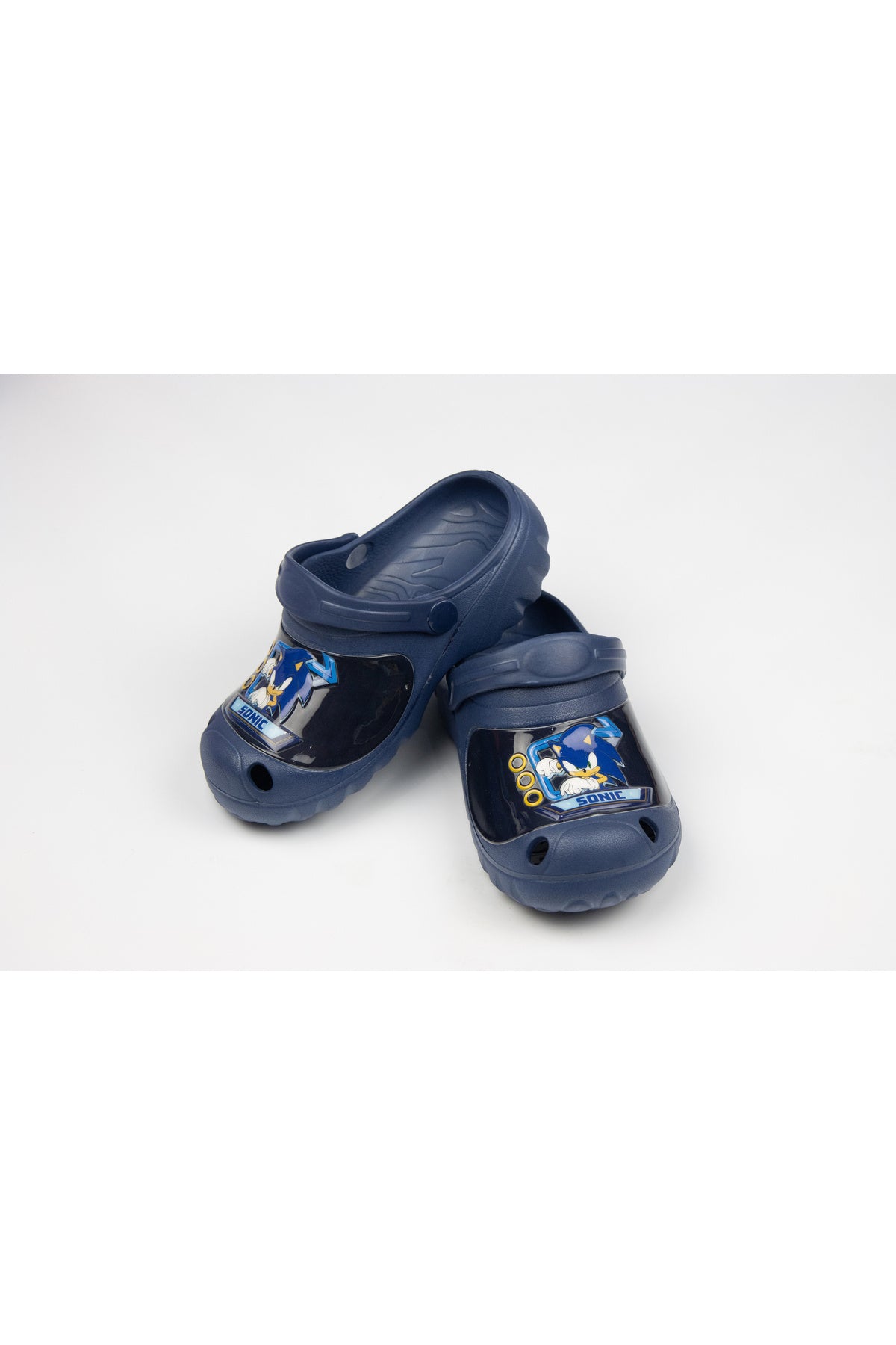 Sonic Kids Clogs – Lightweight & Comfortable Slip-On Footwear For Boys – Black