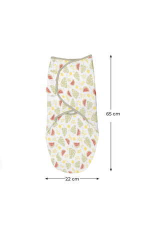 Moon Organic Swaddle Lightweight and Breathable Pack of 1 - Melon