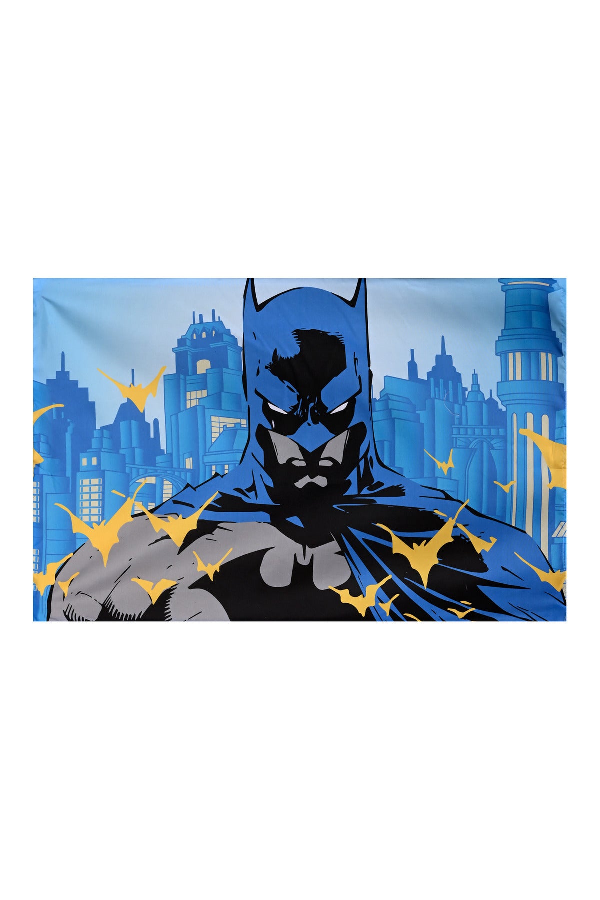 Batman 5-In-1 Bnb Comforter Set – Brushed Microfiber With Polyester Shell – Blue