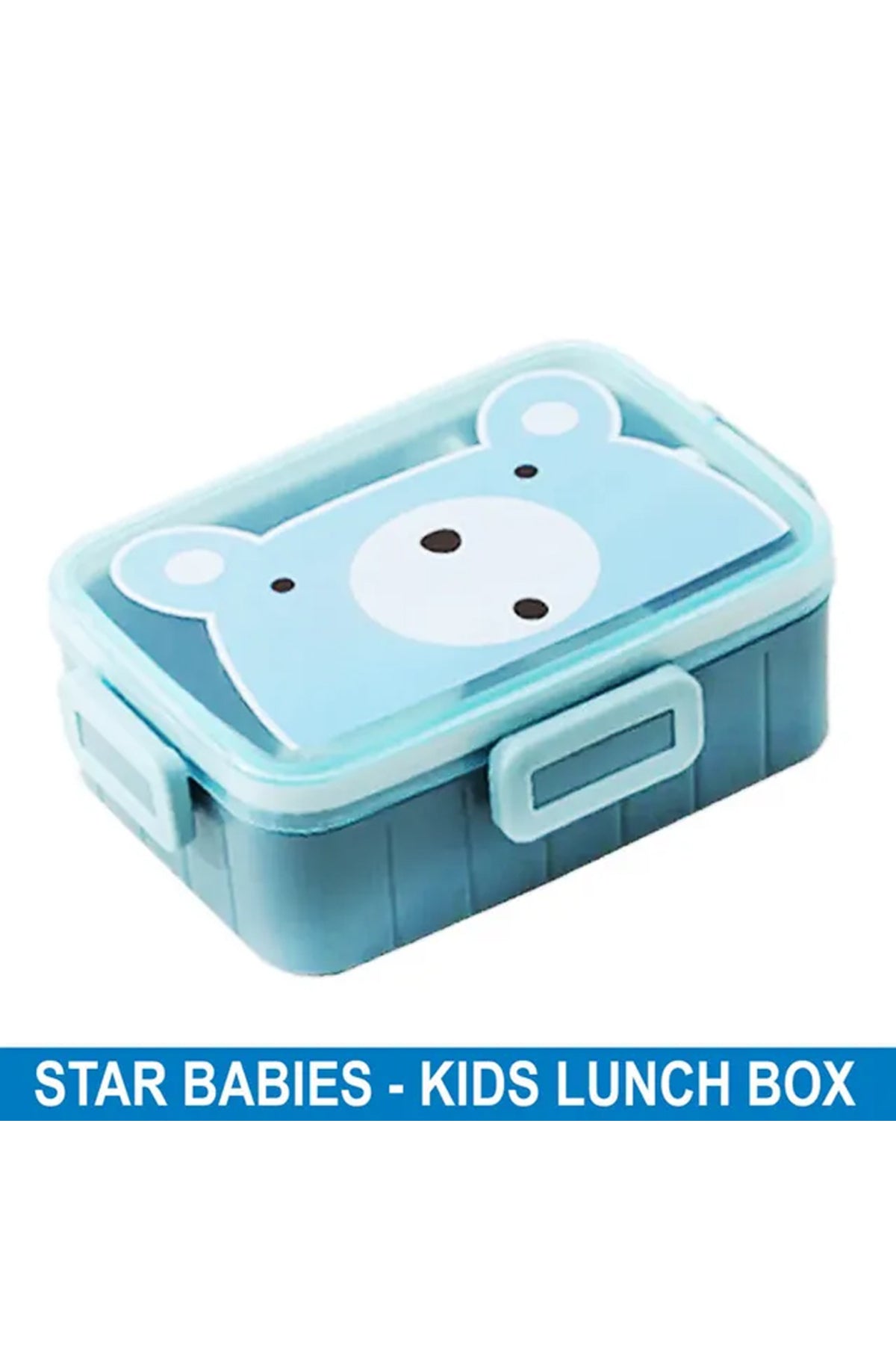 Star Babies - Kids Bear Lunch Box - Blue