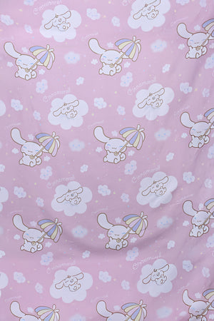 Cinnamoroll 5-In-1 Comforter Set , Brushed Microfiber With Polyester Shell– Multicolor