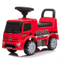 MOON Mercedes Benz Truck Licensed-Foot to Floor Ride On for 12 to 36 Months -Red