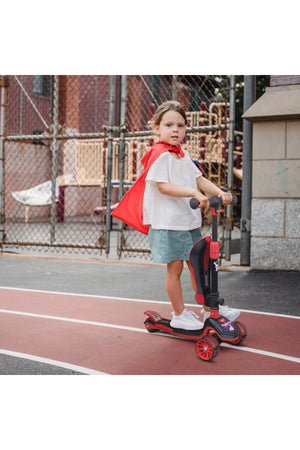 MOON Xplora Baby Scooter with seat- Red