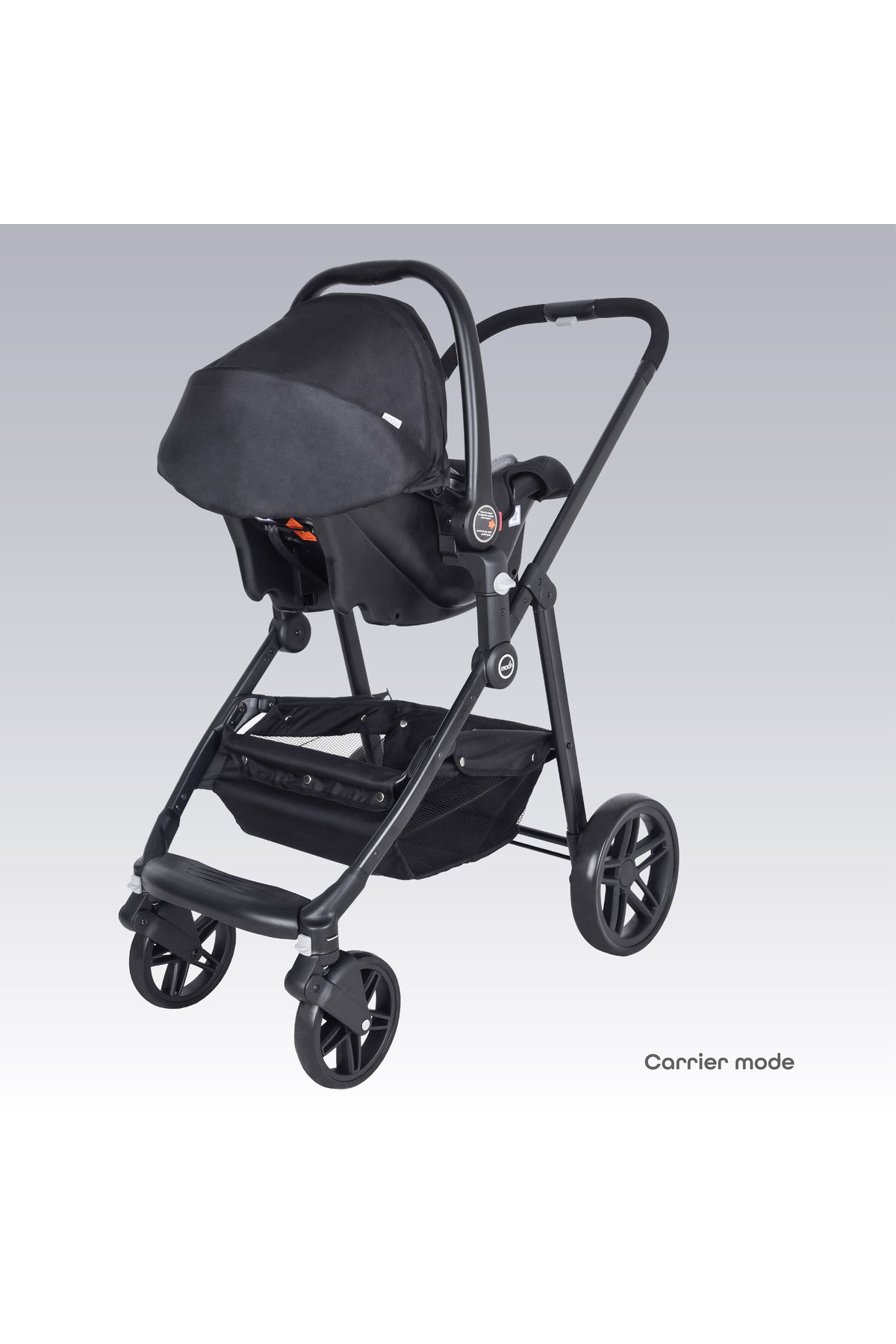 MOON Tres 3 in 1  Travel System -Black