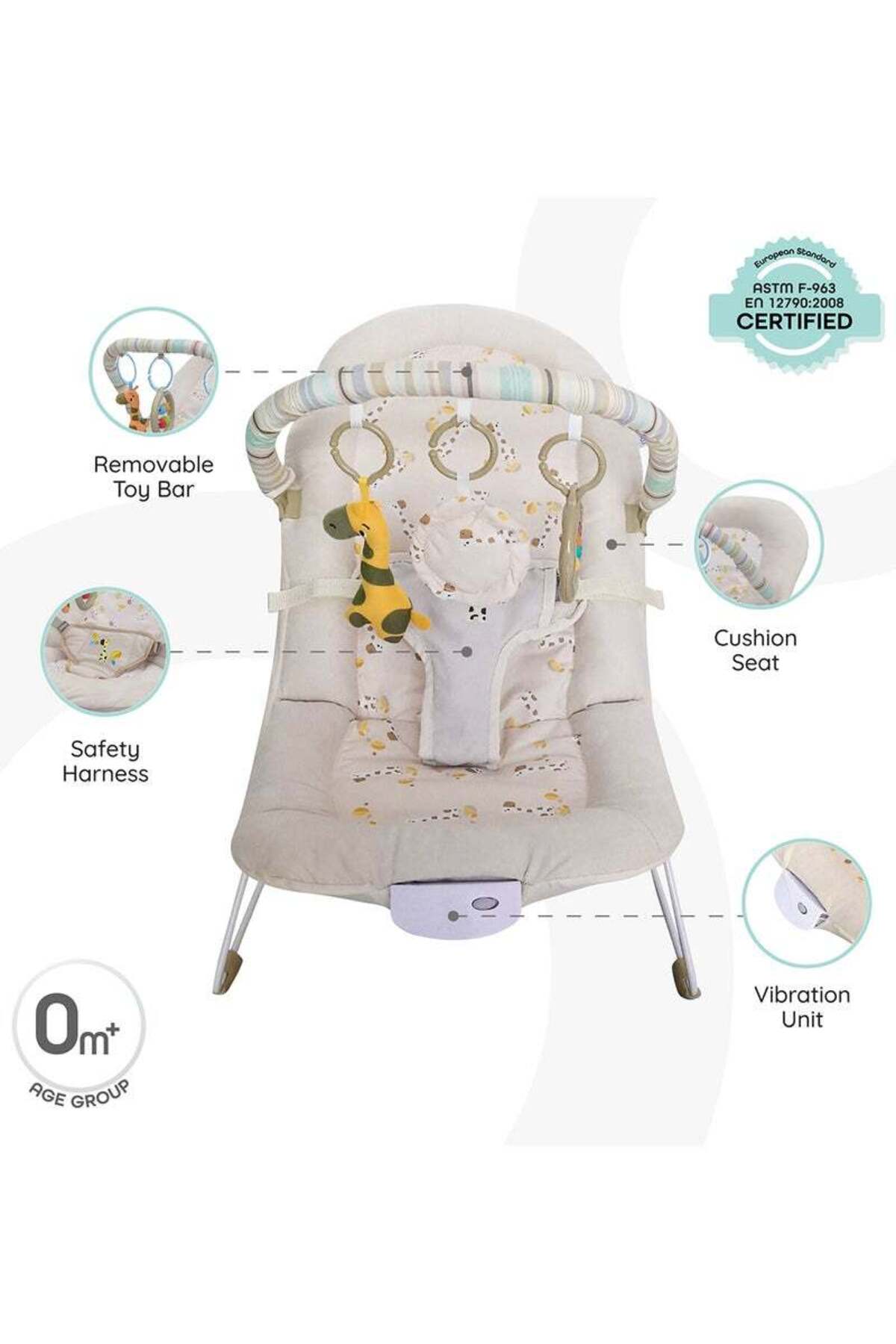 MOON Hop-Hop - Bouncer - Beige