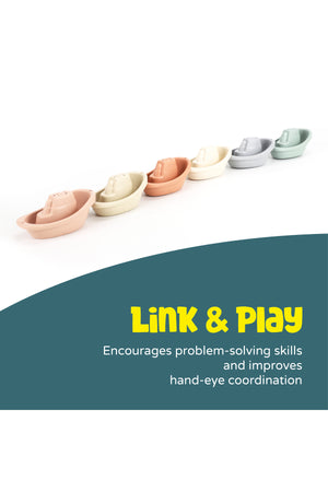 MOON Bathing toy Boat Cups
