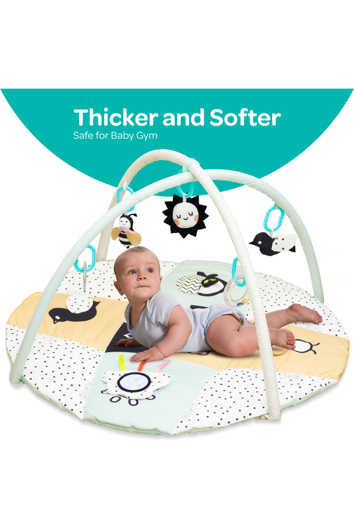 MOON Quirky 2-in-1 Convertible Playmat & Storage Bag - for 6m+