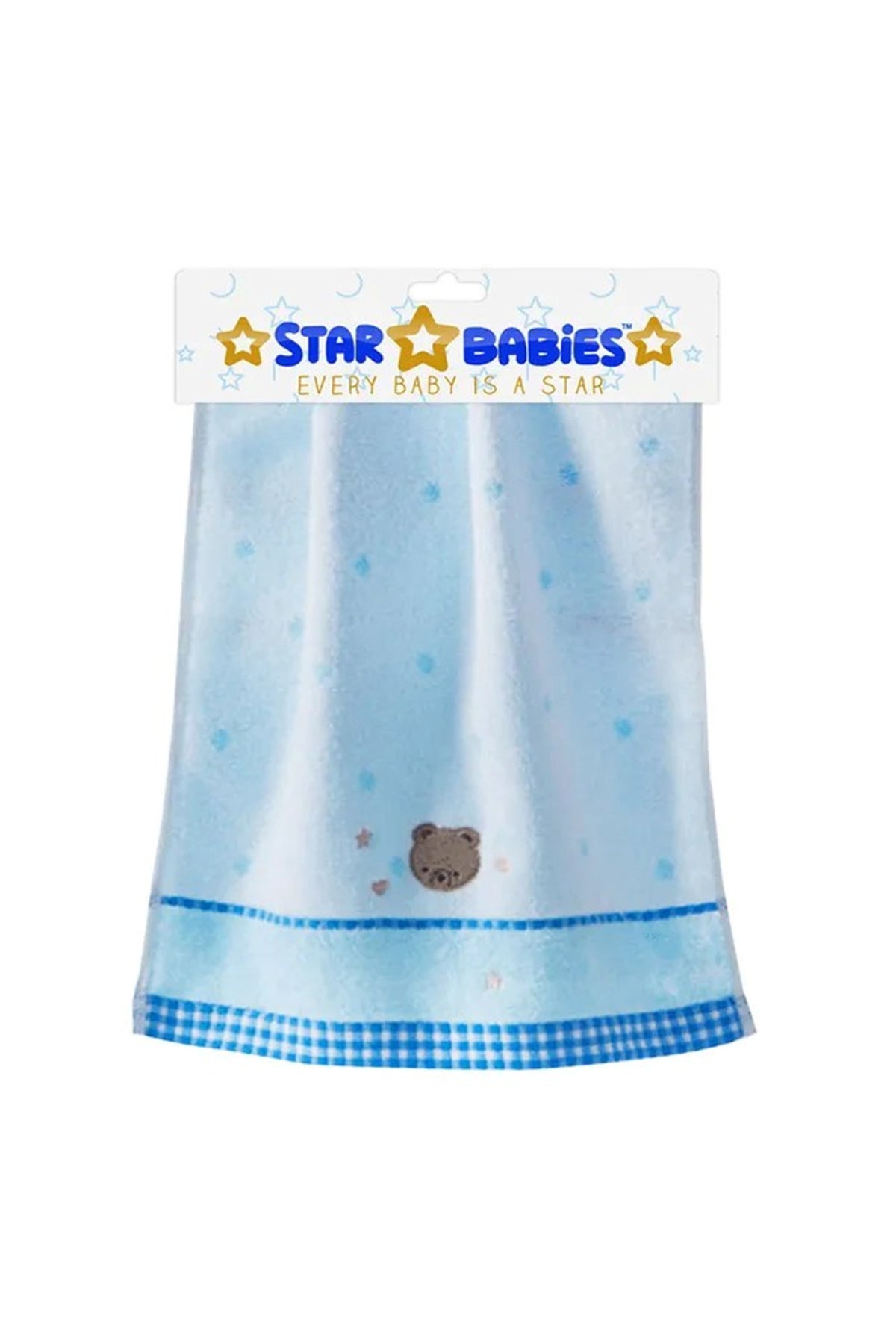 Star Babies - Kids Bamboo Towel - Blue - Buy 1 Get 1 Free