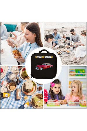 Star Babies - Insulated Bento Lunch Bag - Retro Car