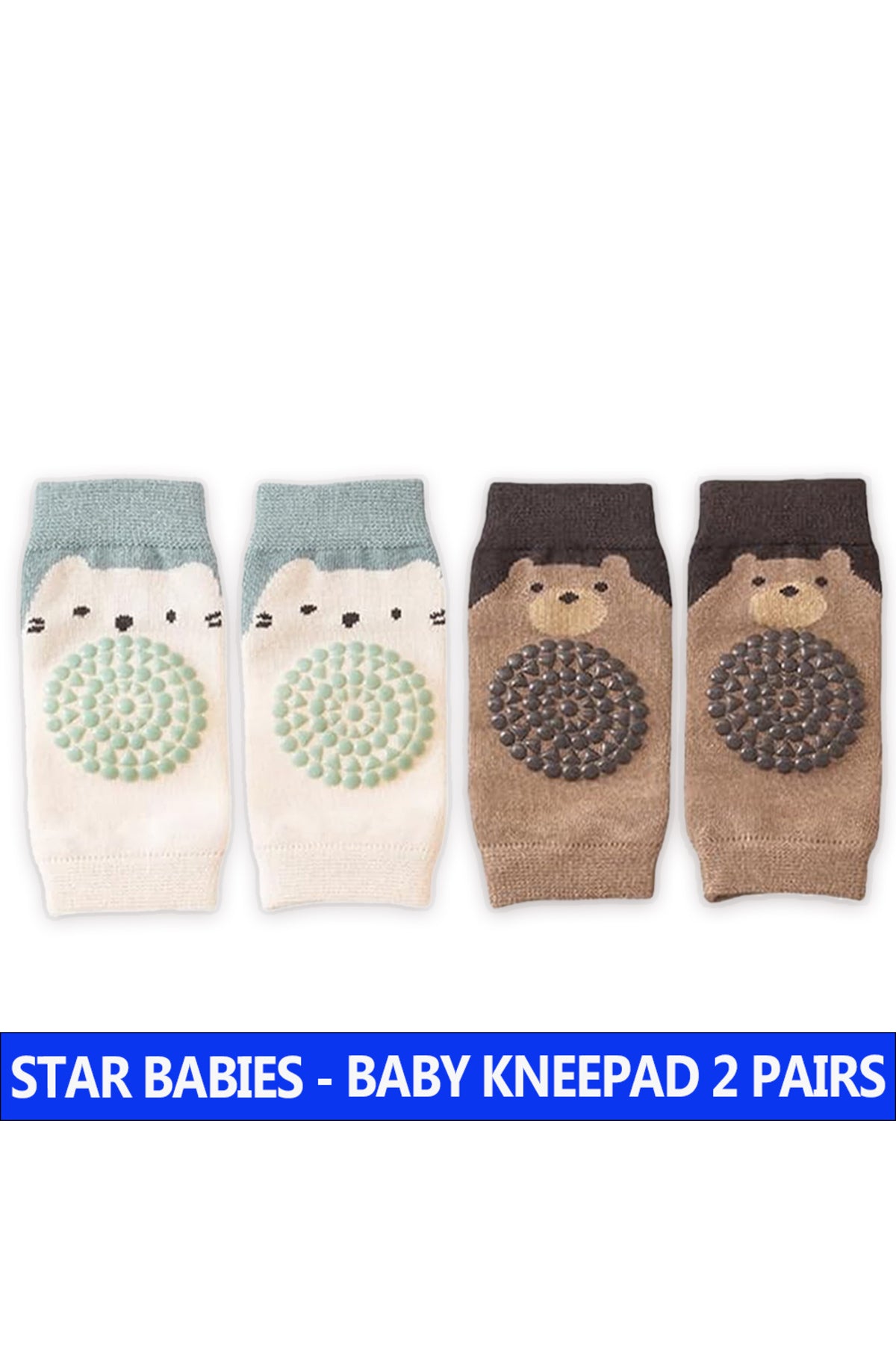 Star Babies Knee Pad - Pack of 2 - Blister Pack