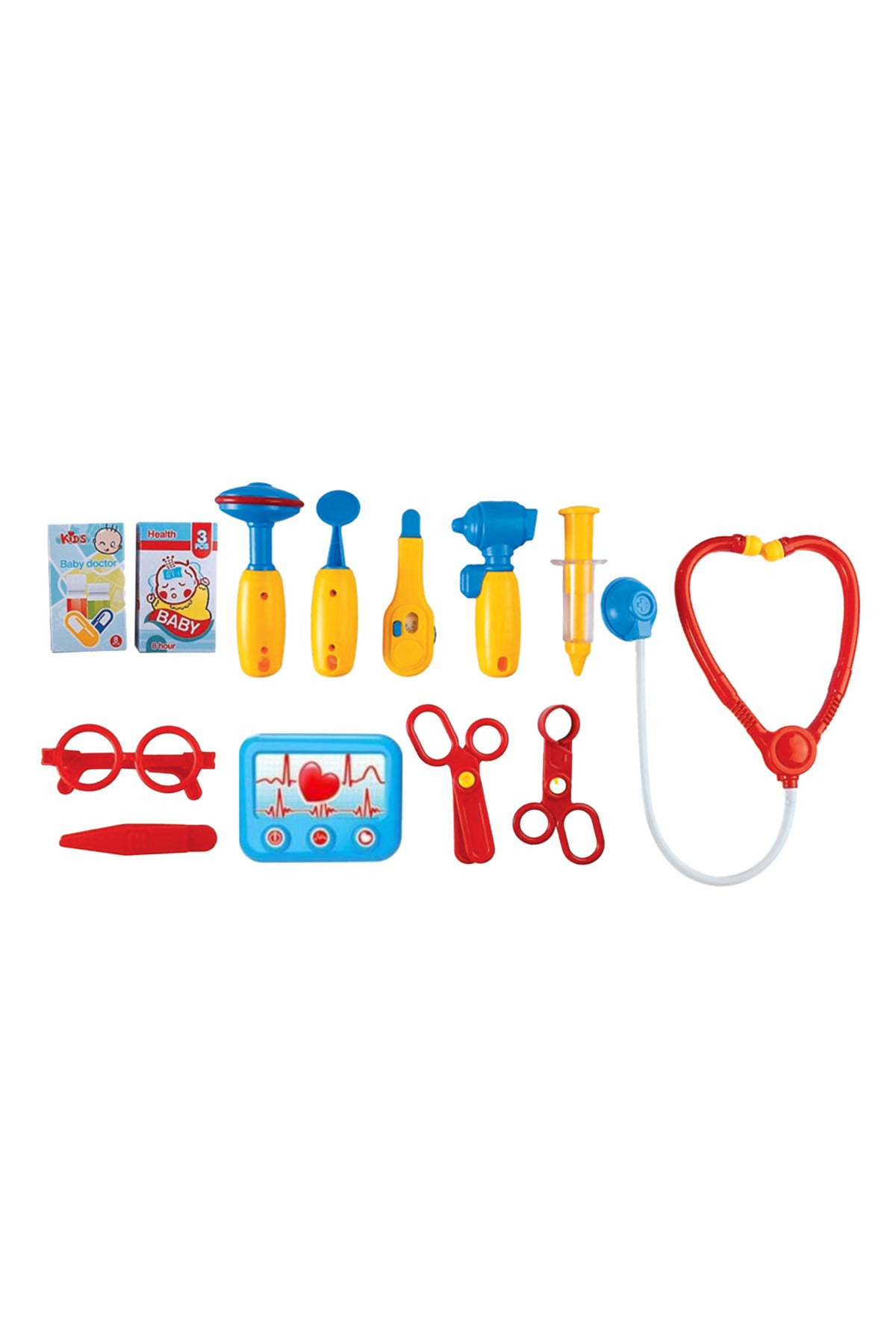Urban Tots Trolley Doctor Set – Comprehensive Doctor Kit – Blue