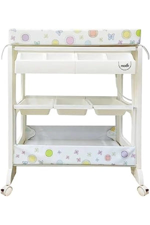 MOON Changing Station-Baby Elephants with Balloons (82 x 52 x 102 cm)