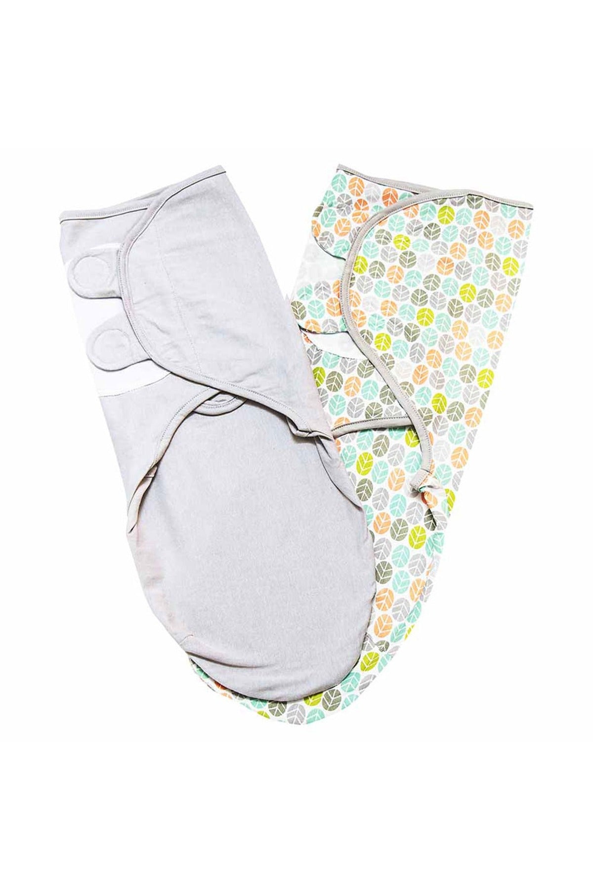 MOON Organic Swaddler pack of 2 - Grey