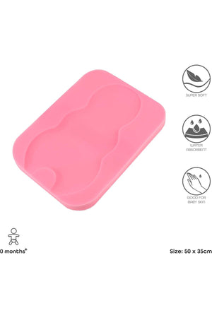 MOON Sponge Baby Bath Holder, Pink