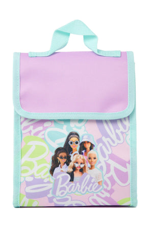Barbie Girls Purple Printed 4 Piece Backpack Set / school bag set