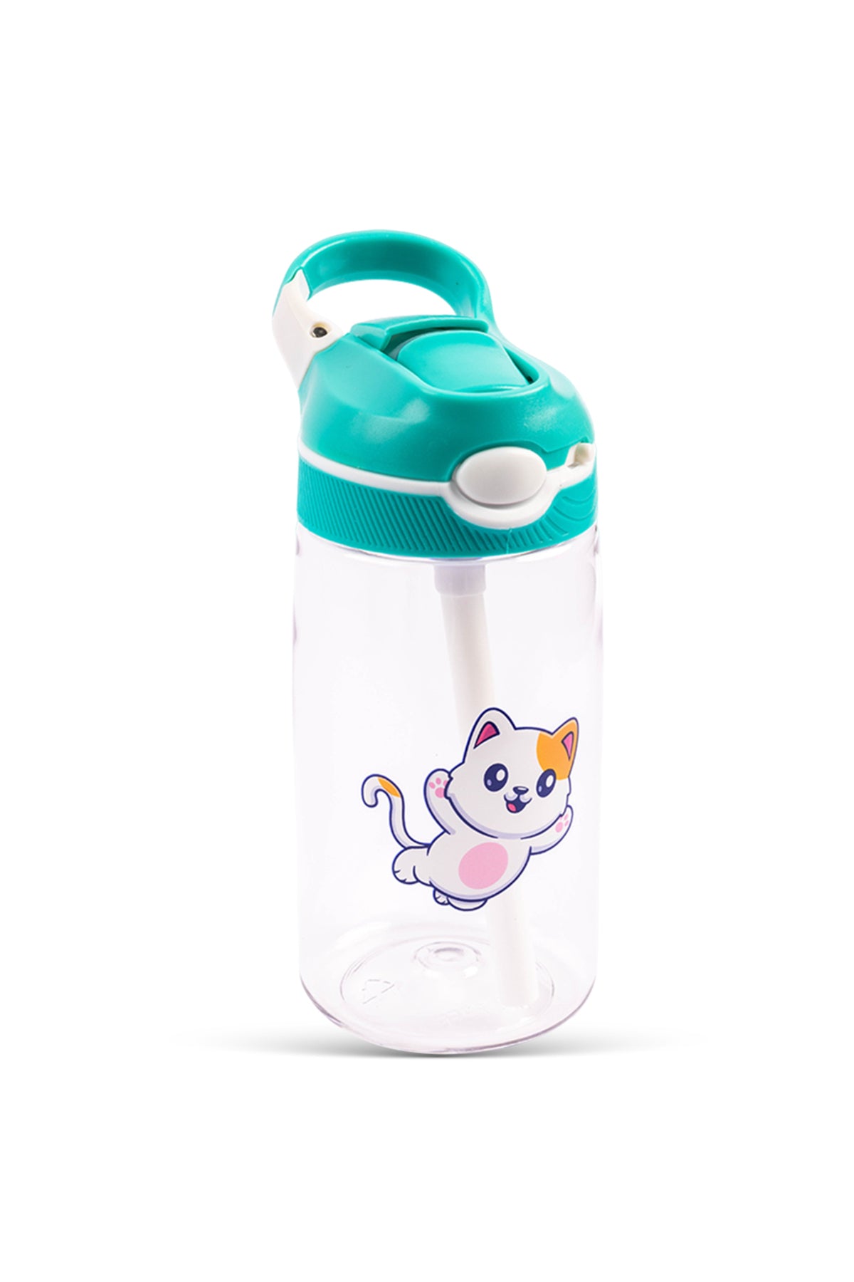 Cocobee Green Tritan Leakproof Water Bottle – Bpa-Free, 480Ml, Push Button Lid, Age 3+-Green