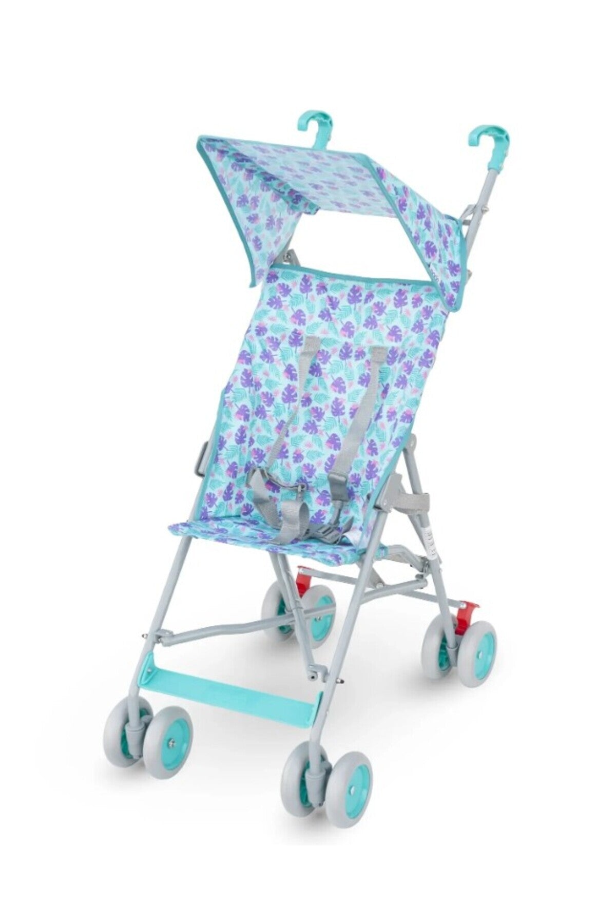 MOON - Jet Ultra Light Weight Fold Buggy Stroller Buggy  -  Printed Leaf