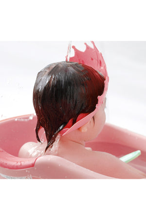 Star Babies - Adjustable Crown Kids Shower Cap With Kids Kettle Toys - Pack of 2 - Pink