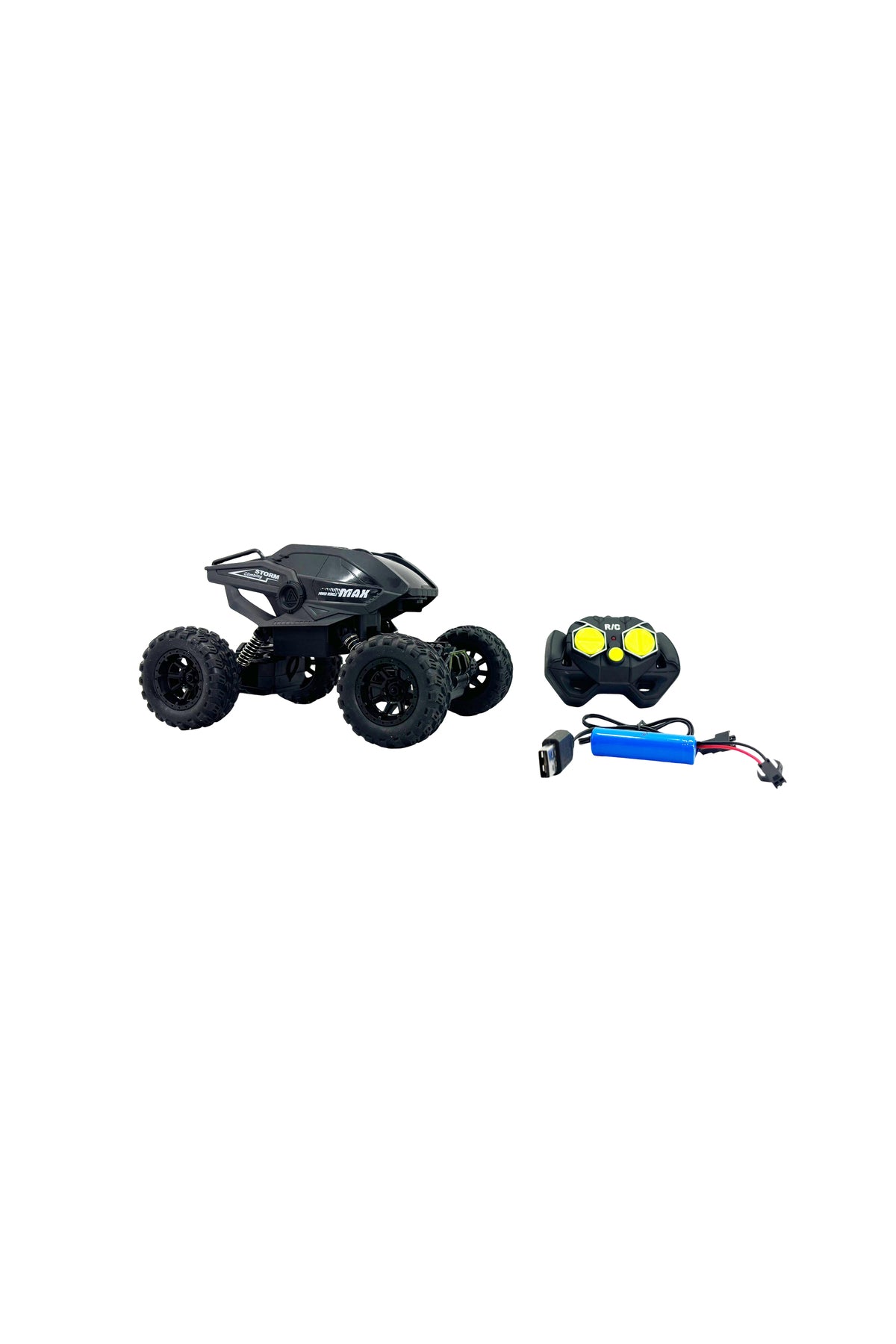 Galaxy 2.4G Remote Control Stunt Car for Kids, Off Road RC Car with High Speed Performance, Dual Control via Remote and Mobile App, All Terrain RC Truck Toy for Boys and Girls