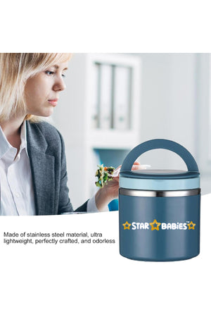 Star Babies - Stainless steel Food jar set of 2 combo for food / soup / salad .