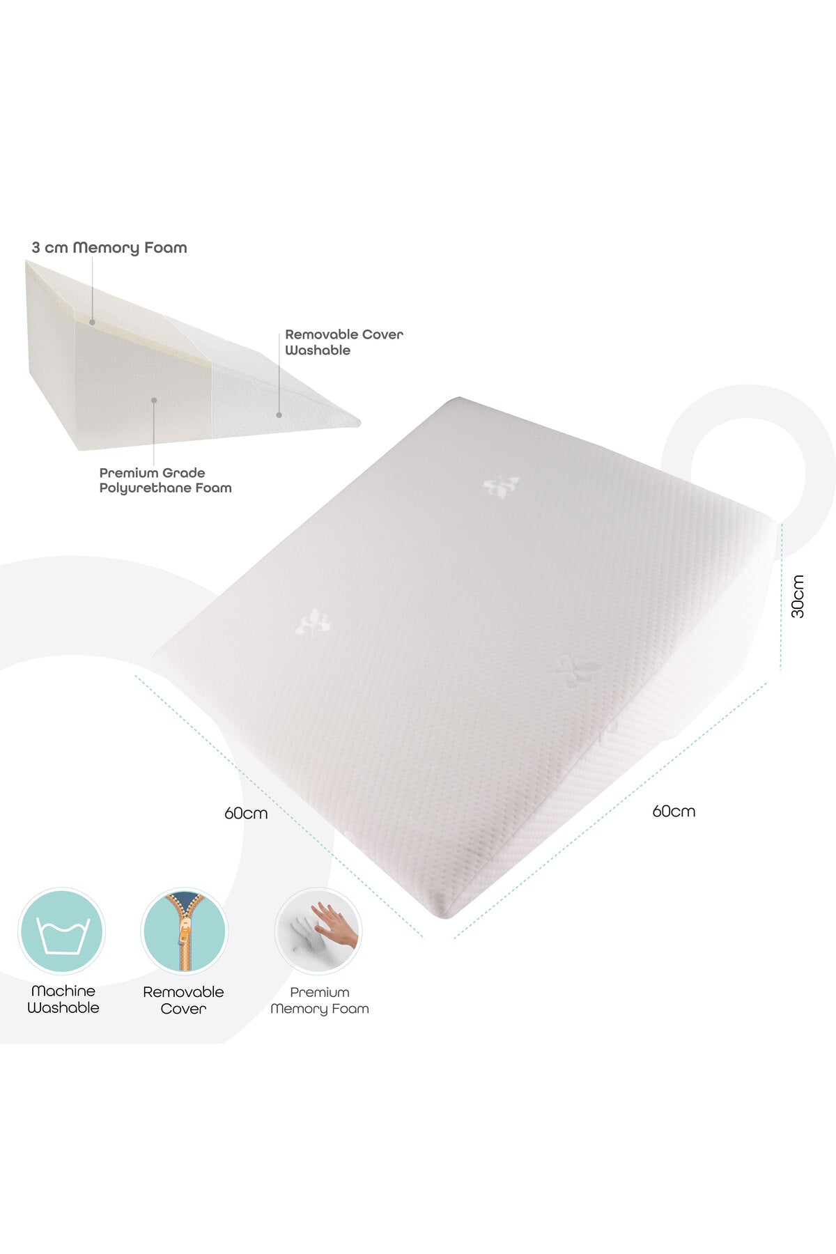 MOON Wedge Pillow