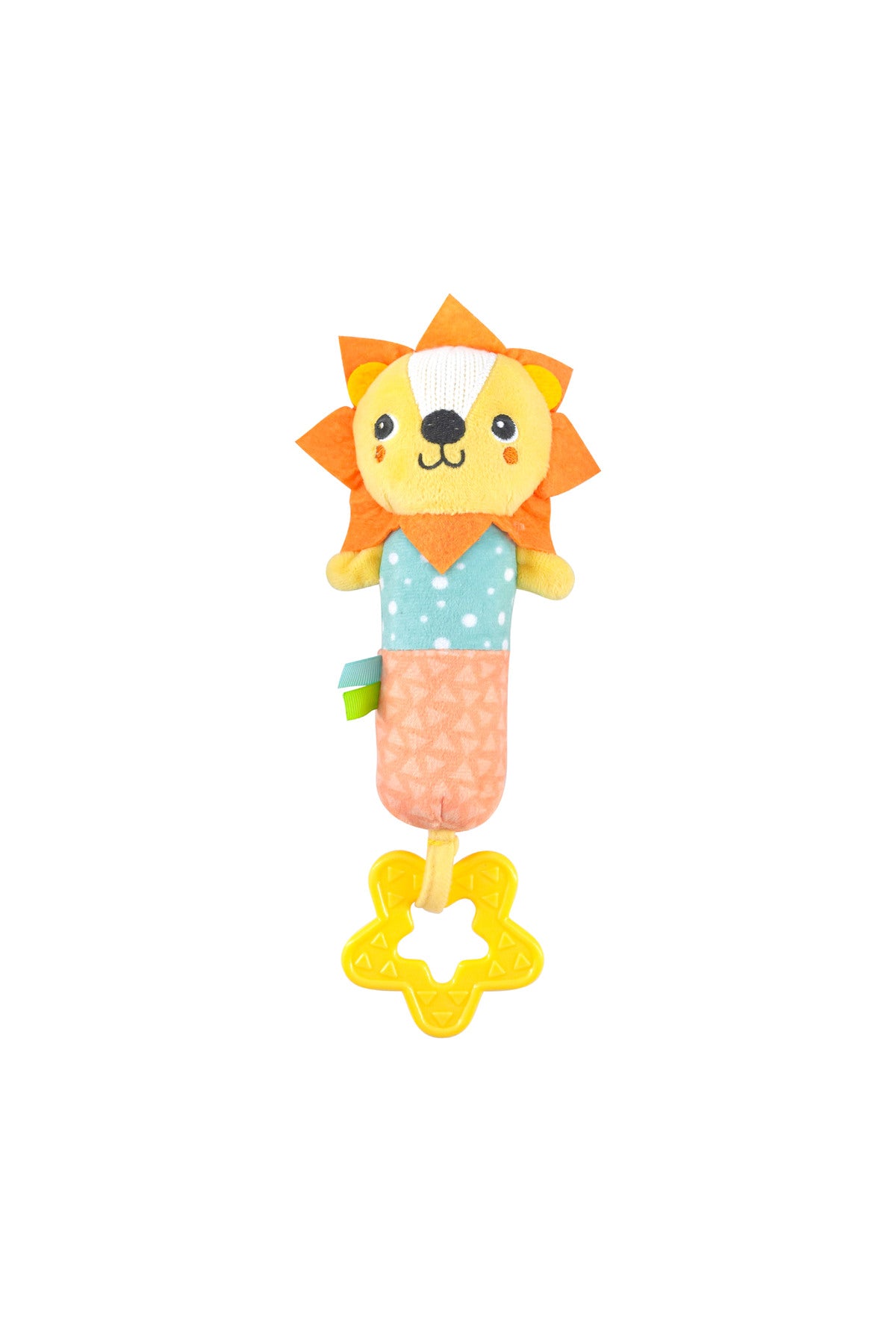 MOON Jungle friends Soft Rattle toy ( Lion)