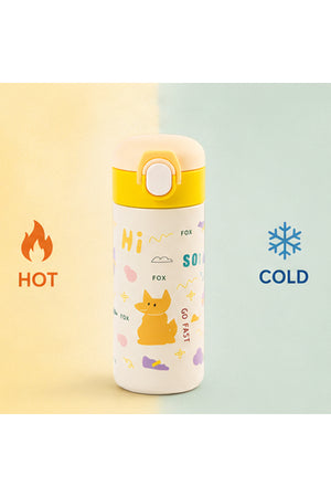 Cocobee Insulated Stainless Steel Water Bottle – Leakproof, 500Ml, Odour-Free,(3+ Years)- Yellow