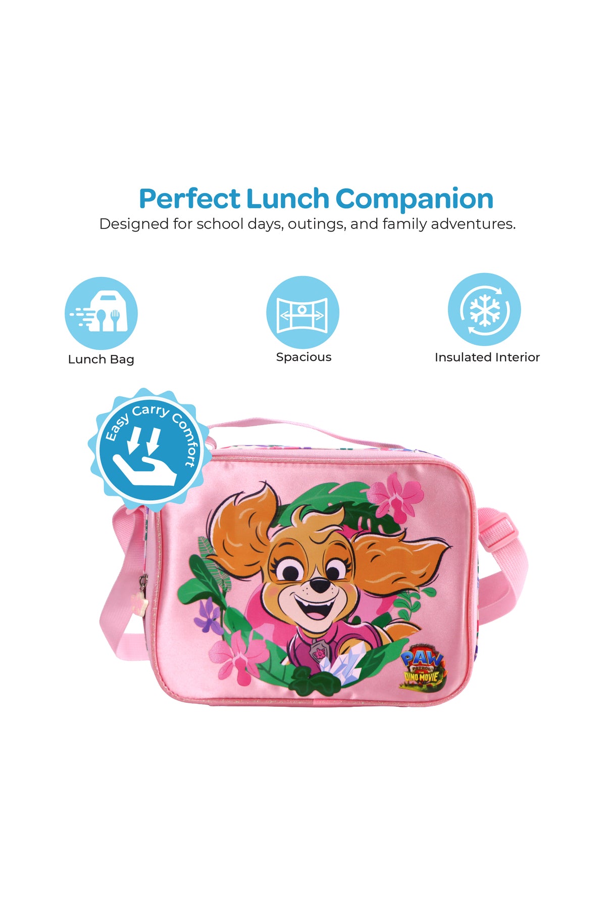 MOON Kids Insulated Lunch Bag – Leakproof Thermal Lunch Box for Boys & Girls | Durable, Lightweight & Easy-Clean | Perfect for School, Daycare & Outdoor Use
