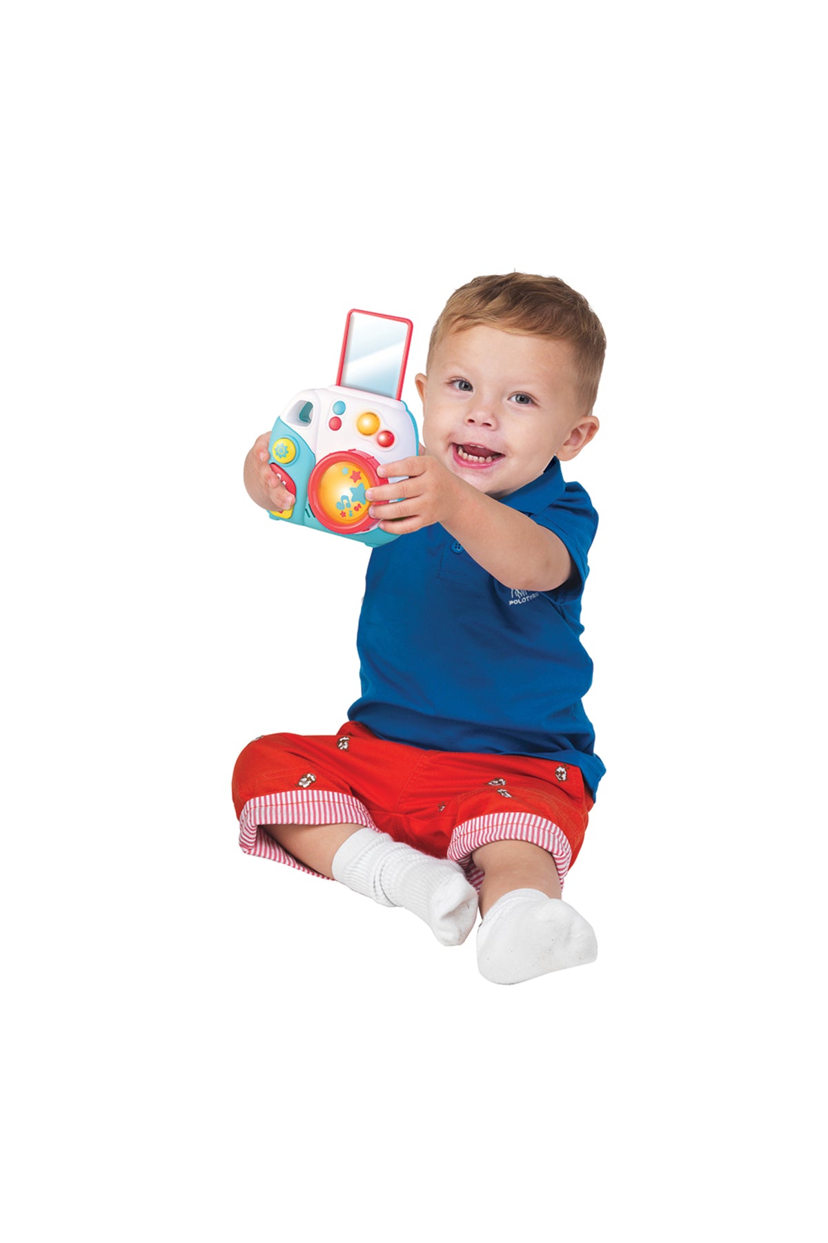 Little Learners My Fun Camera - Light & Sound, Swirling Lens, Flashing Light, 12M+