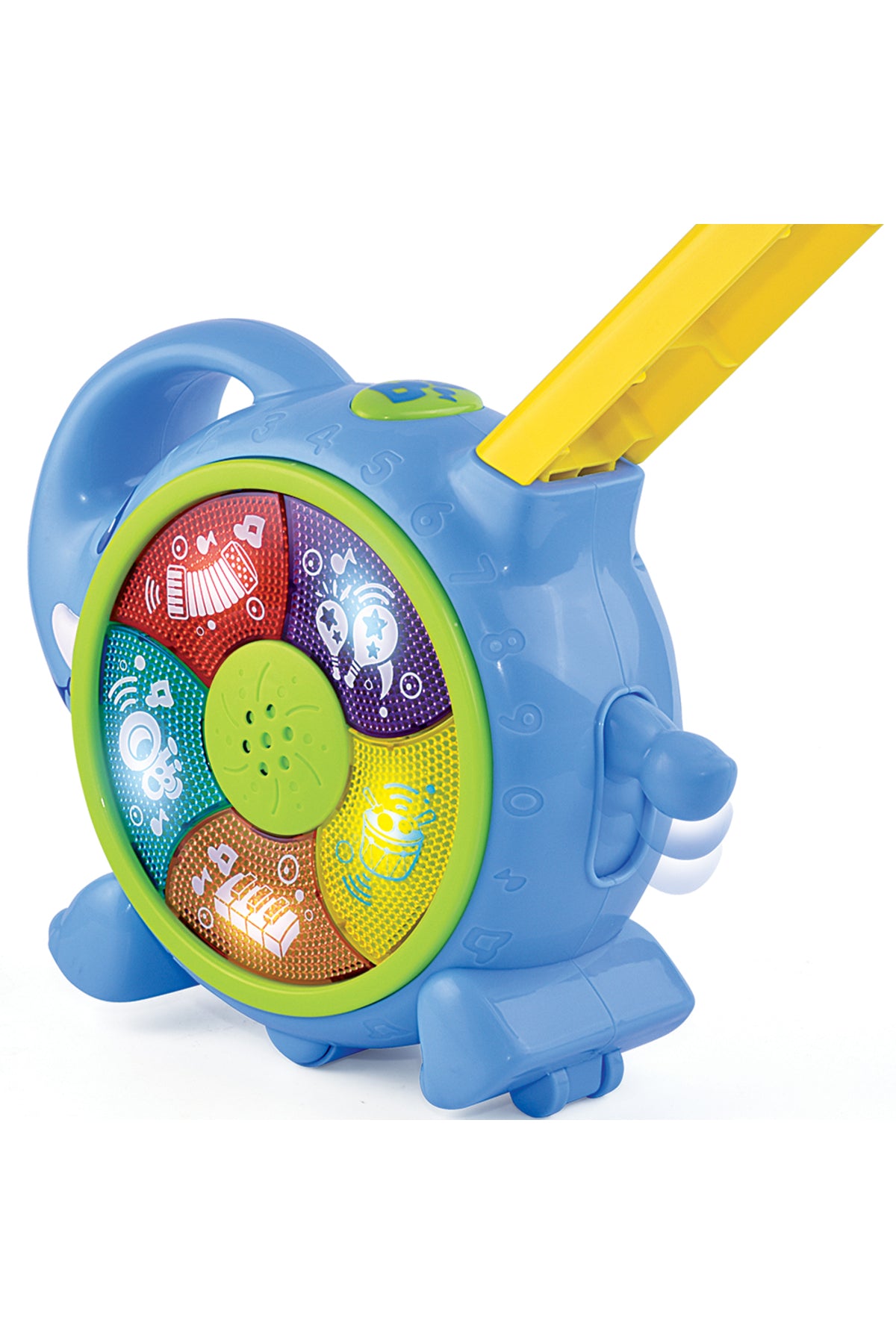 Little Learners 2-in-1 Push N’ Glow Elephant - Interactive Baby Toy