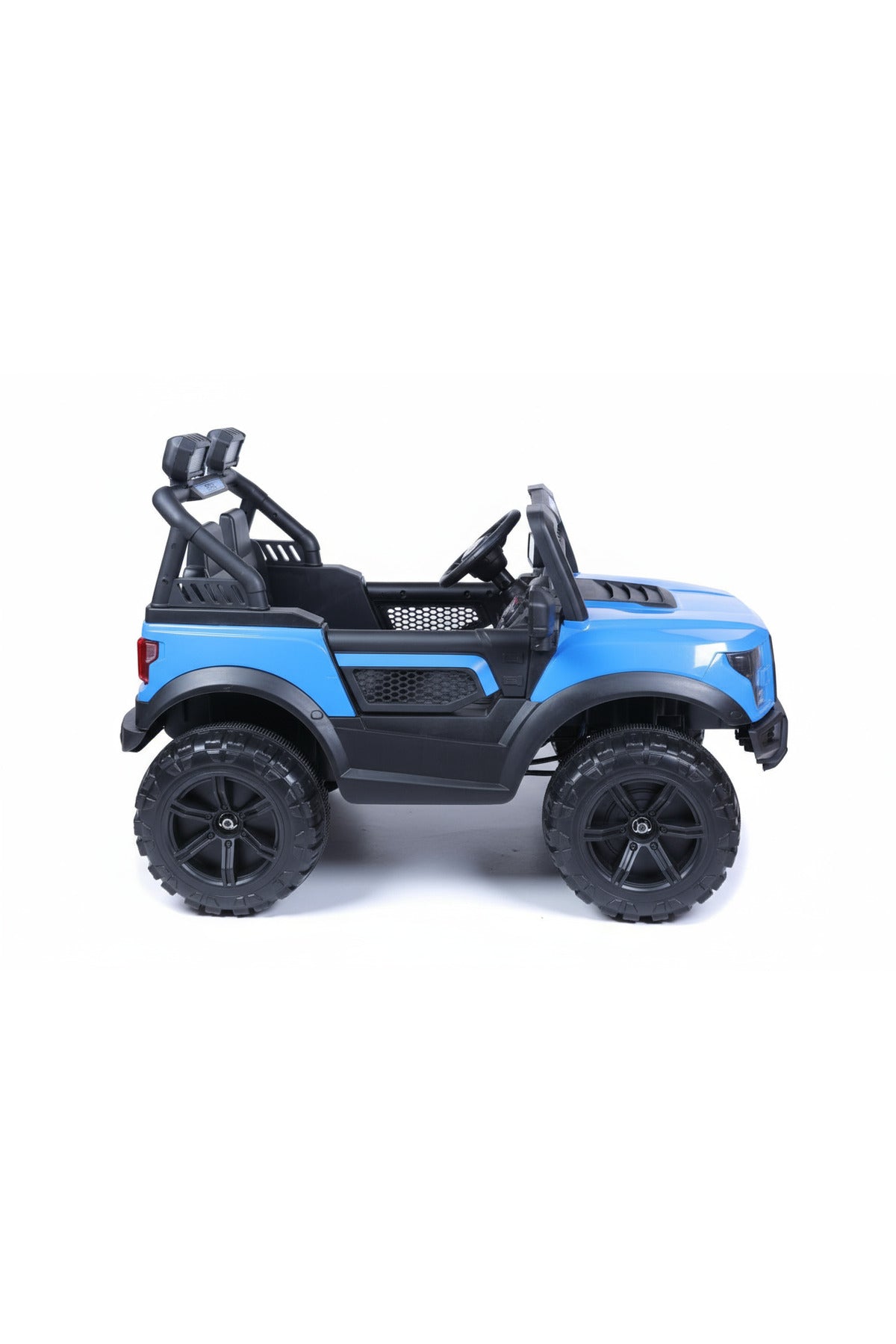 Urban Tots 4x4 Battery Operated Ride-On Jeep for Kids – 12V Dual Motor, Music & LED Lights, Parental Remote Control, Rechargeable Battery – RED