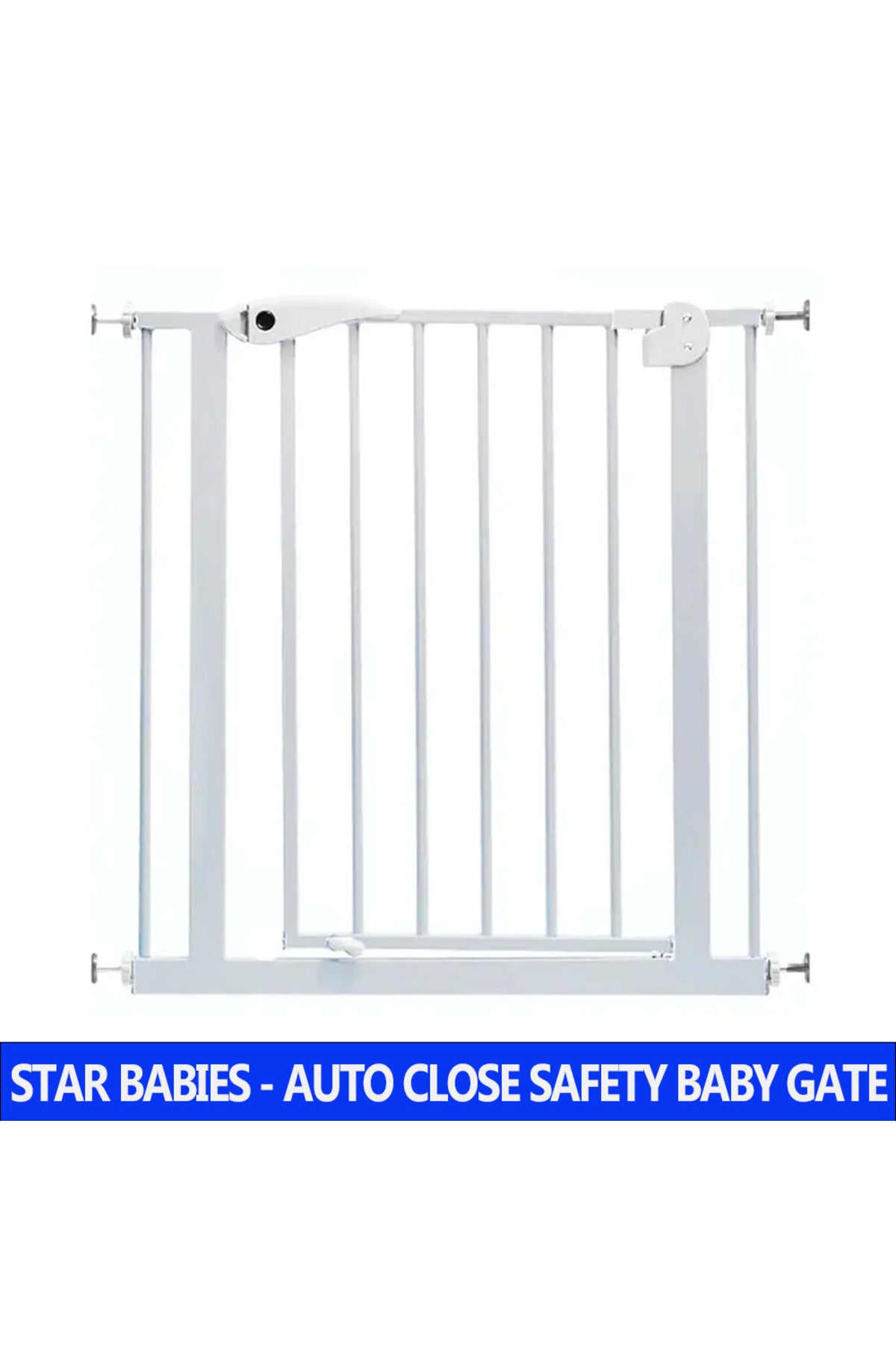 Star Babies - Auto Close Baby Safety Gate - 75-84 cm