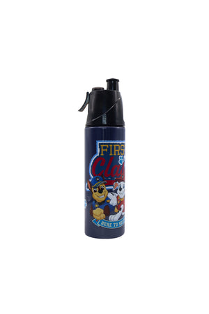 MOON Licensed Paw Patrol Kids Water Bottle with Mist Spray Nozzle Stainless Steel Bottle for Boys & Girls | School, Outdoor, Camping, Hiking | Spill-Proof Carry Loop | Ideal for Summers and Winters