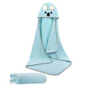 Star Babies - Microfiber Hooded Towel - Blue